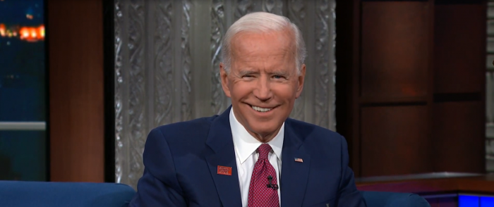 Biden Perpetuates Charlottesville Lie on 'Colbert' Show